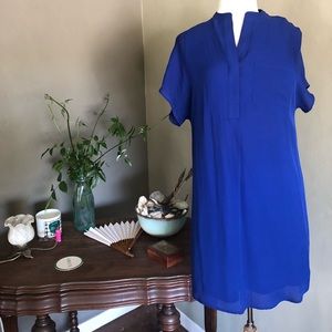 Vince blue mini dress